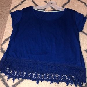 Royal Blue Top